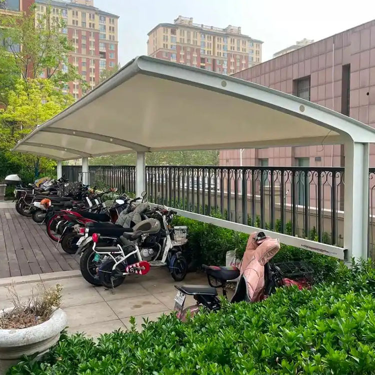 盐边县膜结构电动车棚